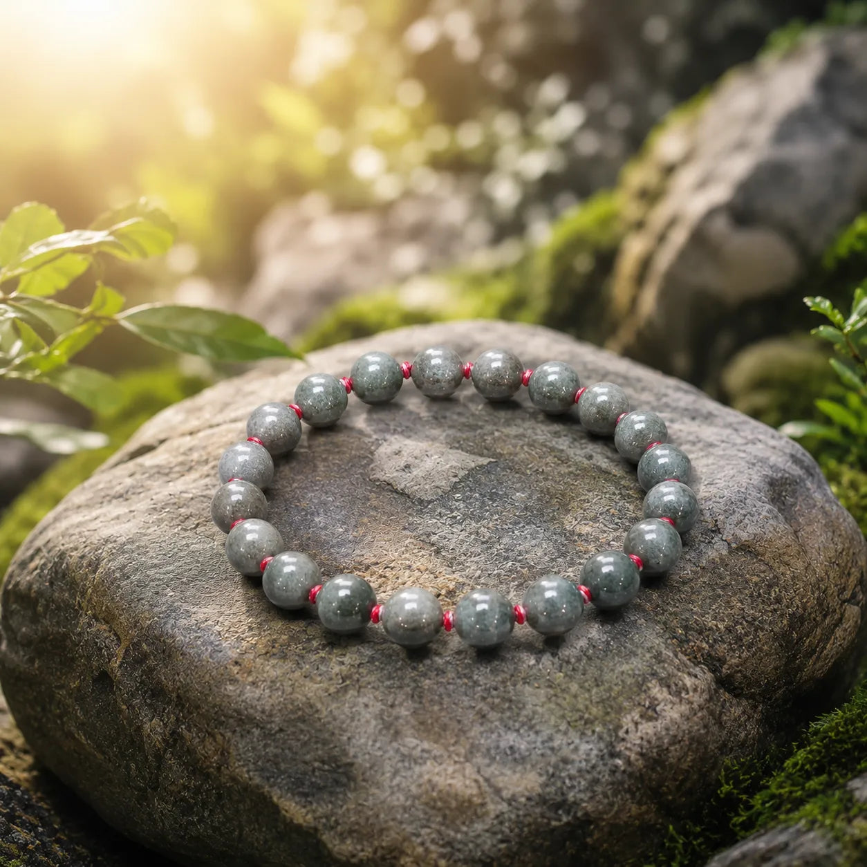 8MM Natural Pyrite Stone Bracelet with Smooth Polished Grey Gemstone Beads for Men and Women