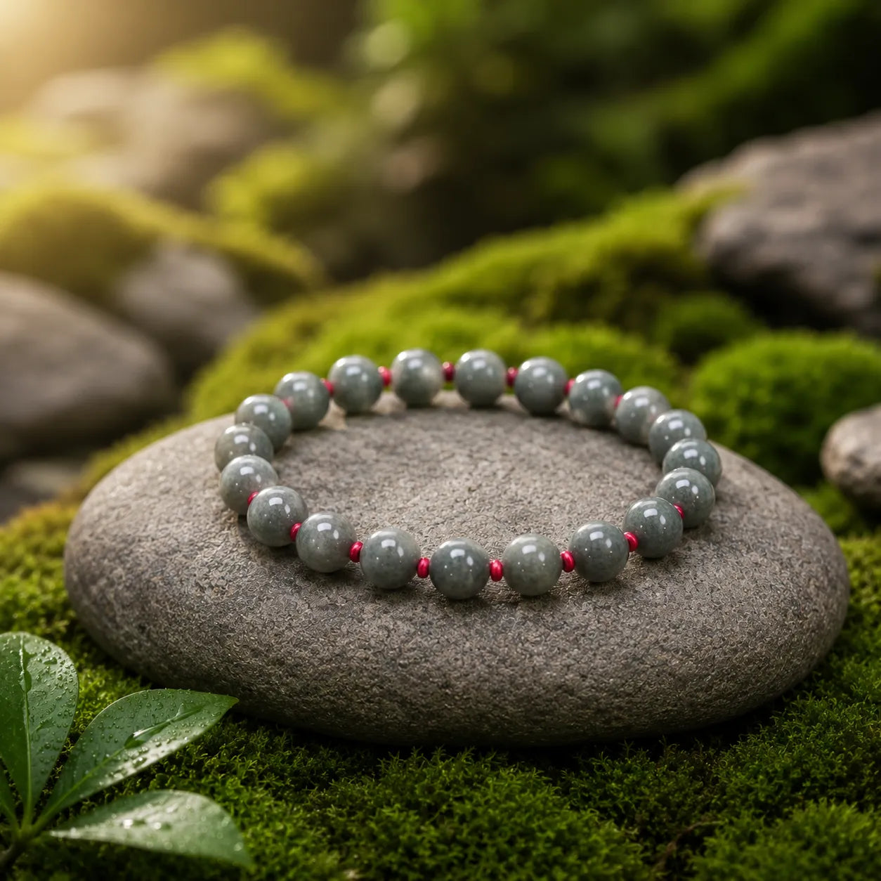 8MM Natural Pyrite Stone Bracelet with Smooth Polished Grey Gemstone Beads for Men and Women