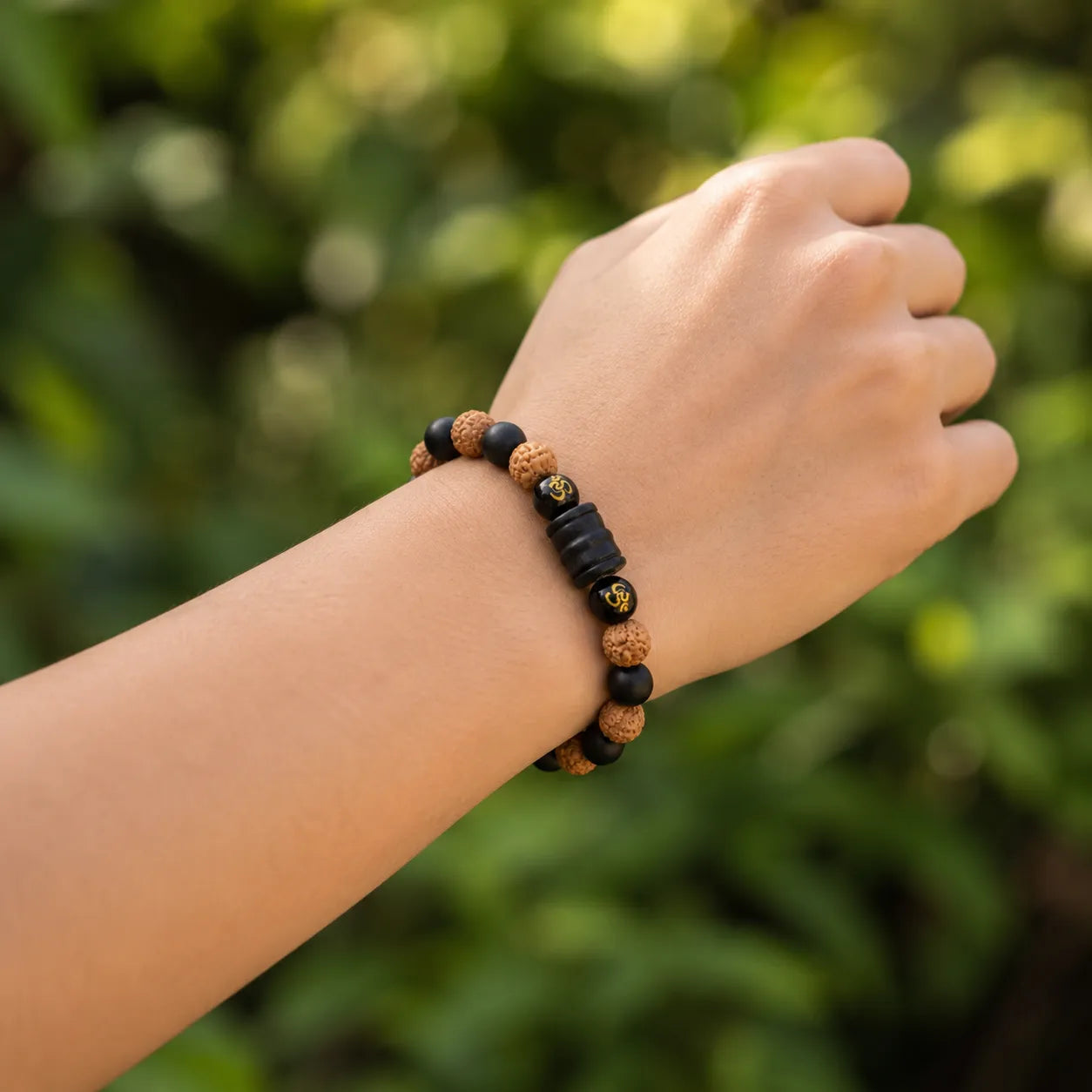 Lab Certificate for BERKHO Natural 5 Mukhi Rudraksha with Karungali Bracelet